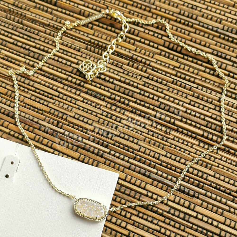 Kendra Scott Elisa 14k Gold-Plated Pendant Necklace for Women, Fashion Jewelry